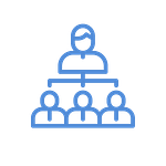 Führung und Mitarbeiter