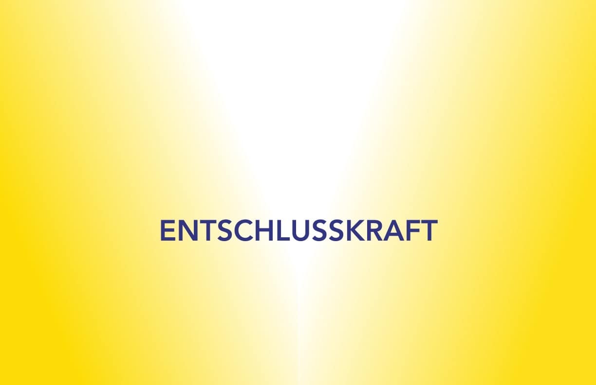 LEADERSHIP - LEBENDIGE UNTERNEHMENSENTWICKLUNG​ ENTSCHLUSSKRAFT