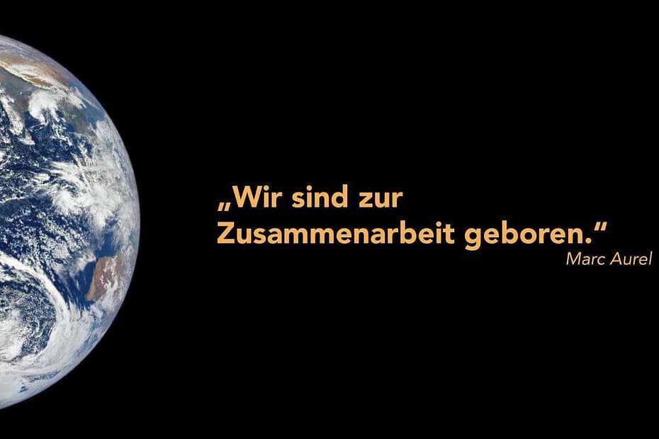 Unternehmenskultur und Kooperation irdische Werte